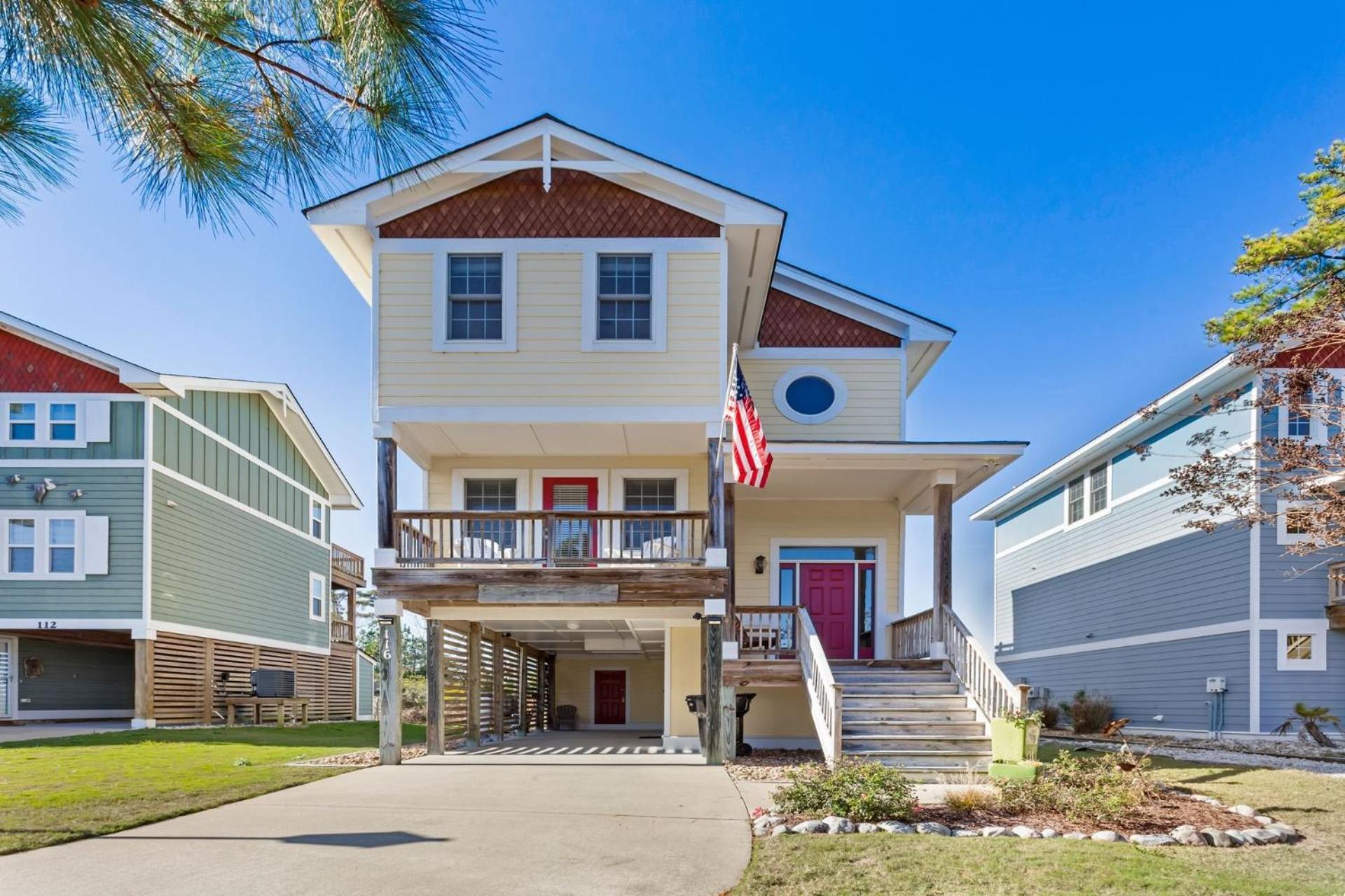 5508 Southern Comfort Dog Friendly Shared Pool Килл-Девил-Хиллз Экстерьер фото